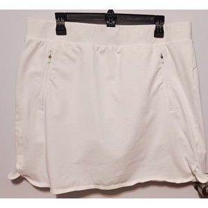 T By Talbots XL Womens White Skorts Stretchy